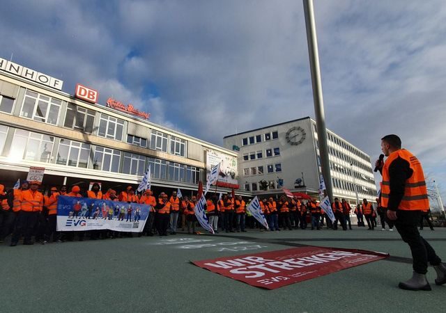 EVG erwartet nach dem Warnstreik endlich verhandlungsfähige Angebote