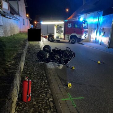 Tragischer Quad-Unfall im Landkreis Harz / 17-Jähriges Mädchen stirbt