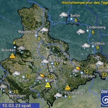 Sachsen-Anhalt Wetter am Freitag