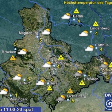 Sachsen-Anhalt Wetter am Samstag