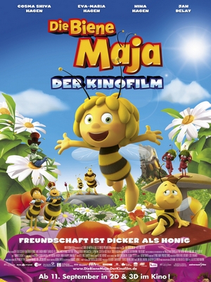 Die Biene Maja – Der Kinofilm: Freundschaft ist dicker als Honig (ZDF  07:40 – 09:00 Uhr)