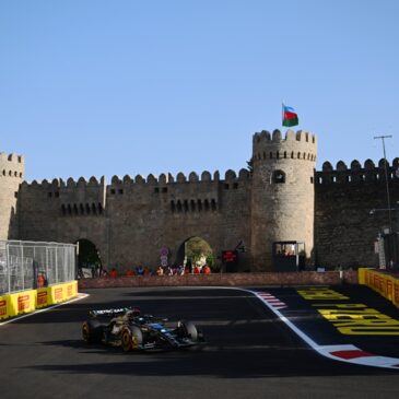 Mercedes-AMG PETRONAS F1 Team: Großer Preis von Aserbaidschan 2023 – Freitag