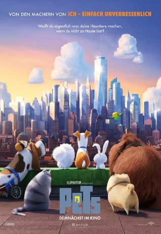 Animationsfilm: Pets (VOX  20:15 – 22:00 Uhr)