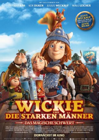 Animationsfilm: Wickie und die starken Männer – Das magische Schwert (ZDF  07:25 – 08:40 Uhr)