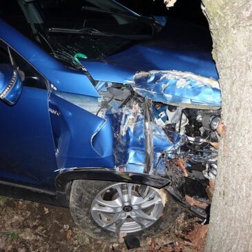 Autofahrer verliert Kontrolle und kracht gegen Baum