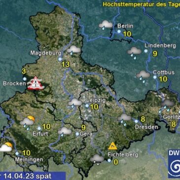 Sachsen-Anhalt Wetter am Freitag