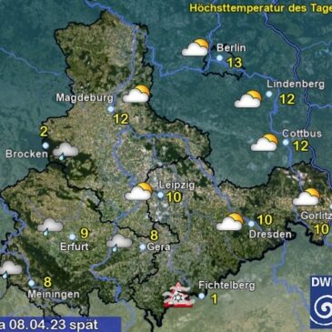 Sachsen-Anhalt Wetter am Samstag