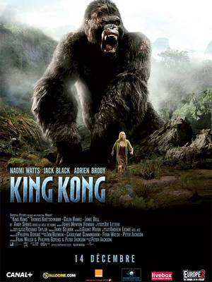 Abenteuerfilm: King Kong (NITRO  20:15 – 23:35 Uhr)