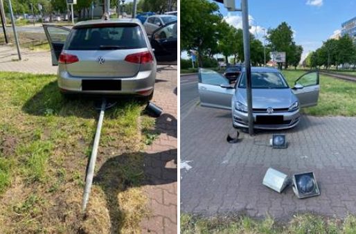 Verkehrsunfall Ebendorfer Chaussee: Autofahrer verliert Kontrolle und wird schwer verletzt