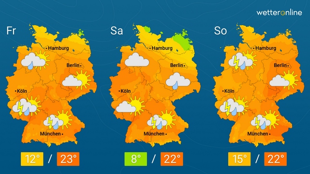 Neue Wetterkapriolen und eher kühl