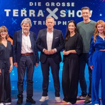 Wissensspielshow: Die große Terra X-Show – Triumphe (ZDF 20:15 – 21:45 Uhr)