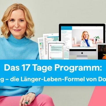 „Fett weg – die Länger-Leben-Formel von Doc Fleck“: Neues Online-Programm von Dr. Anne Fleck bei RTL Deutschland