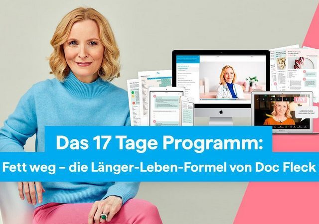 „Fett weg – die Länger-Leben-Formel von Doc Fleck“: Neues Online-Programm von Dr. Anne Fleck bei RTL Deutschland