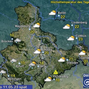 Sachsen-Anhalt Wetter am Donnerstag