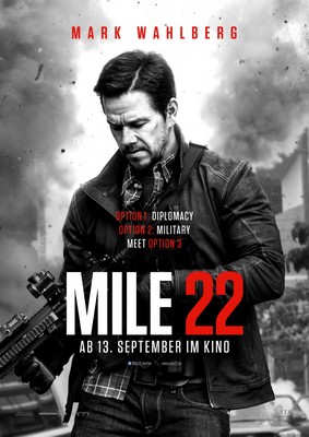 Actionfilm: Mile 22 (VOX  22:30 – 00:15 Uhr)
