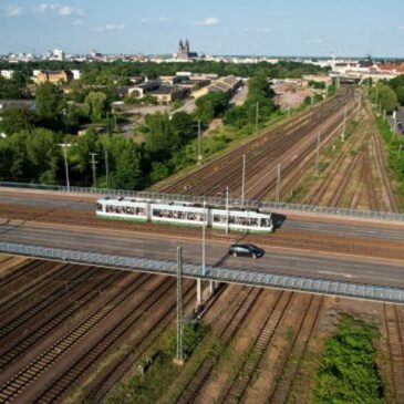 Verändertes Straßenbahnliniennetz in den Sommerferien