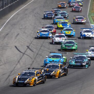 Porsche Carrera Cup Deutschland, Rennen Hockenheim (D): Larry ten Voorde siegt zum sechsten Mal in Hockenheim