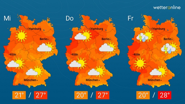 Nächste Woche schwülwarme Gewitterluft?