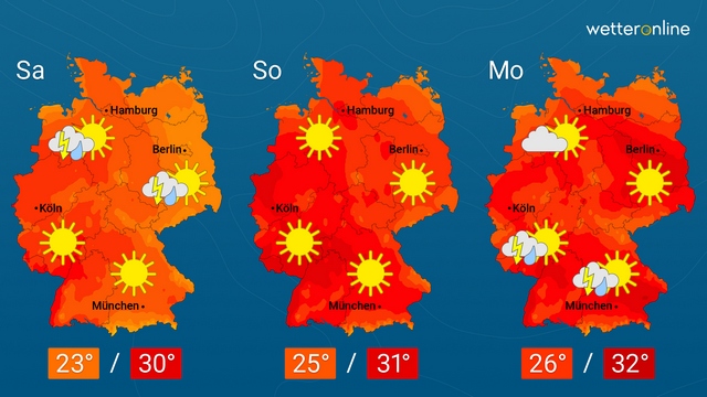 Nächste Woche hohes Gewitterpotential