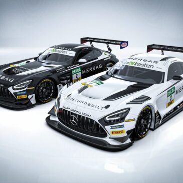 Drei Mercedes-AMG GT3 starten auf dem Hockenheimring im ADAC GT Masters 2023