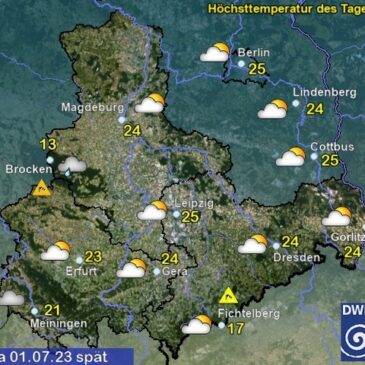 Sachsen-Anhalt Wetter am Samstag