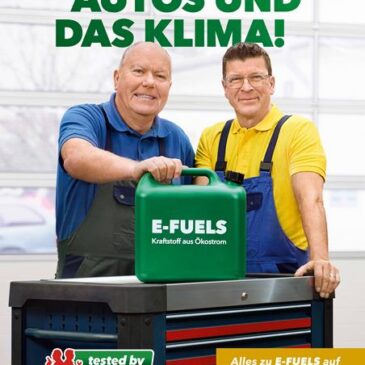 Deutschlandweiter Start für „Die Autodoktoren tanken E-Fuels“