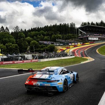 24 Stunden von Spa-Francorchamps (Belgien): Zwei Porsche 911 GT3 R in Spa-Francorchamps in den Top 5