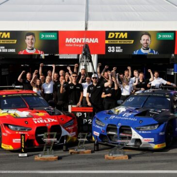 DTM: Schubert Motorsport triumphiert am Norisring mit einem Sieg und vier Podestplätzen