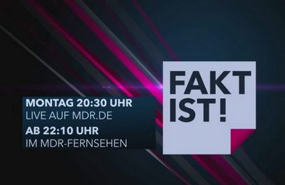 MDR-Talk „Fakt ist!“ zum Thema: „Nicht mit den Linken, nicht mit den Rechten – Die CDU in der Zwickmühle“