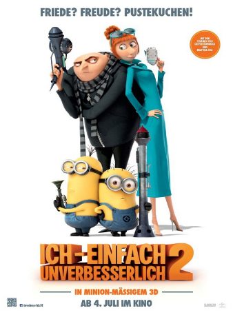 Animationsfilm: Ich – Einfach unverbesserlich 2 (VOX  20:15 – 22:10 Uhr)