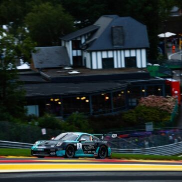 Porsche Mobil 1 Supercup: Huber Racing kämpft sich bei Rutschpartie auf Rang acht