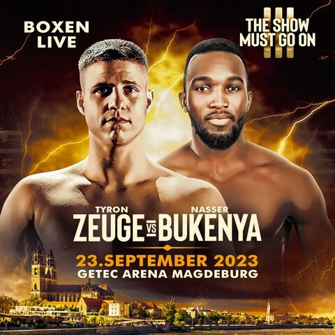 Tyron Zeuge boxt in Magdeburg gegen Nasser Bukenya