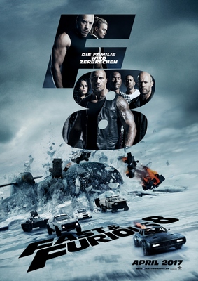 Actionfilm: Fast & Furious 8 (RTL  20:15 – 22:55 Uhr)