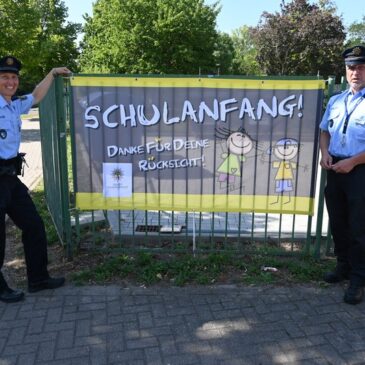 Polizeiinspektion Magdeburg: Achtung, Schulanfang!