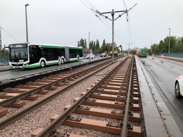 Instandhaltung der Westringbrücke auf der Zielgeraden