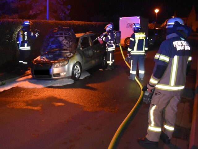 Magdeburg Reform: Polizei sucht Zeugen nach PKW-Brand