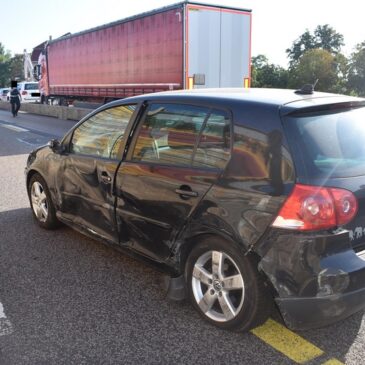 Verkehrsunfall auf dem Magdeburger Ring