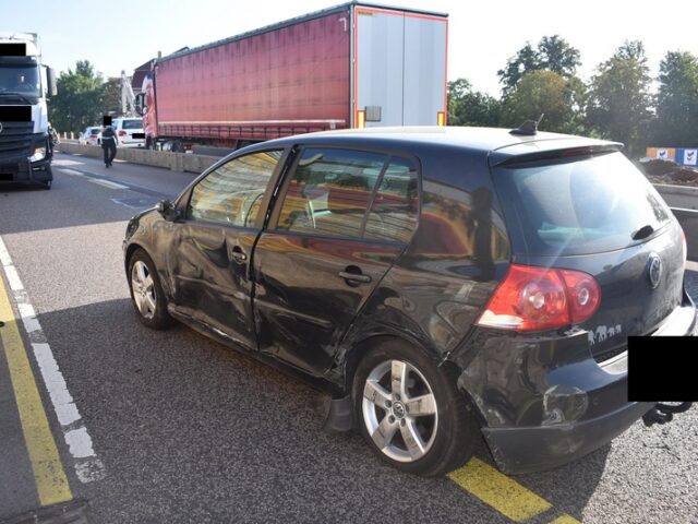 Verkehrsunfall auf dem Magdeburger Ring