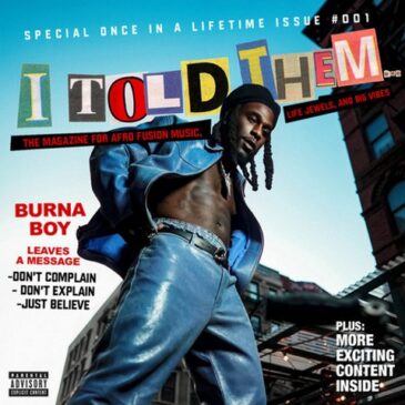 Burna Boy präsentiert sein neues Album „I Told Them…“ 