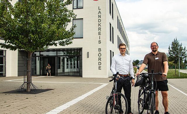 Auftakt zur Aktion Stadtradeln