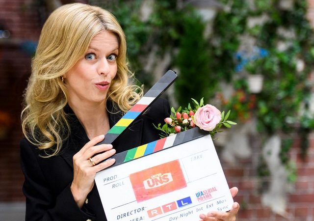 „Unter uns“-Drehstart mit Geburtstagstorte