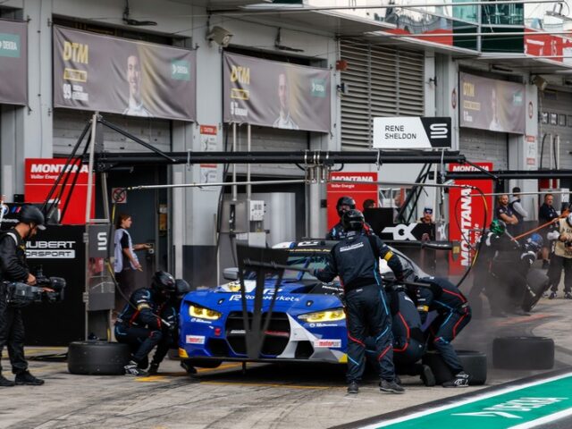 DTM: BMW M Motorsport Teams bei wechselhaftem Wetter am Nürburgring im Pech