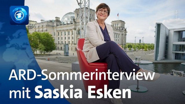 SPD-Co-Vorsitzende Saskia Esken im Interview