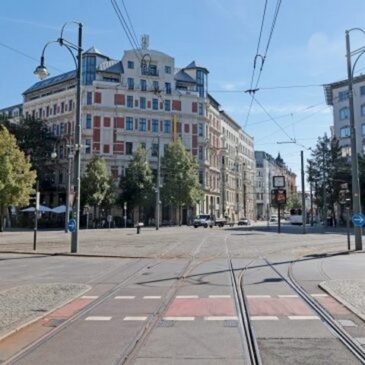Erneuerung Gleiskreuz Hasselbachplatz: MVB stellt Planungen vor