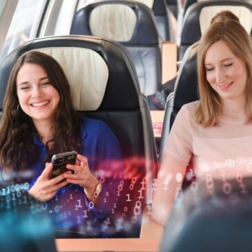 100fach besserer Mobilfunkempfang in Regionalzügen durch moderne Laser-Technologie