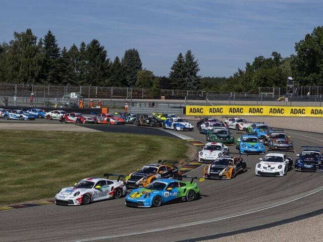 Porsche Carrera Cup Deutschland, 6. Runde, Sachsenring (D): Porsche-Junior Bastian Buus gewinnt Duell gegen Morris Schuring