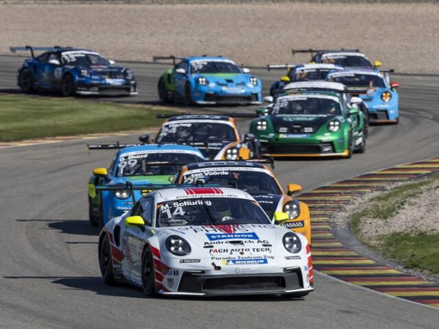 Morris Schuring ist jĂĽngster Sieger des Porsche Carrera Cup Deutschland