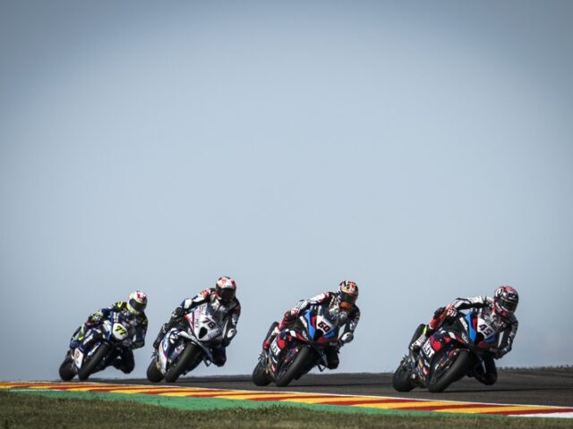 WorldSBK-Endspurt 2023: BMW Motorrad Motorsport sammelt im MotorLand Aragón weitere wichtige Erkenntnisse