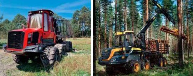 500.000 Euro Schaden: Diebe klauen zwei Forstmaschinen