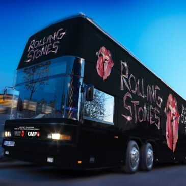 The Rolling Stones-Bus zum neuen Album „Hackney Diamonds“ rollt durch Deutschland!